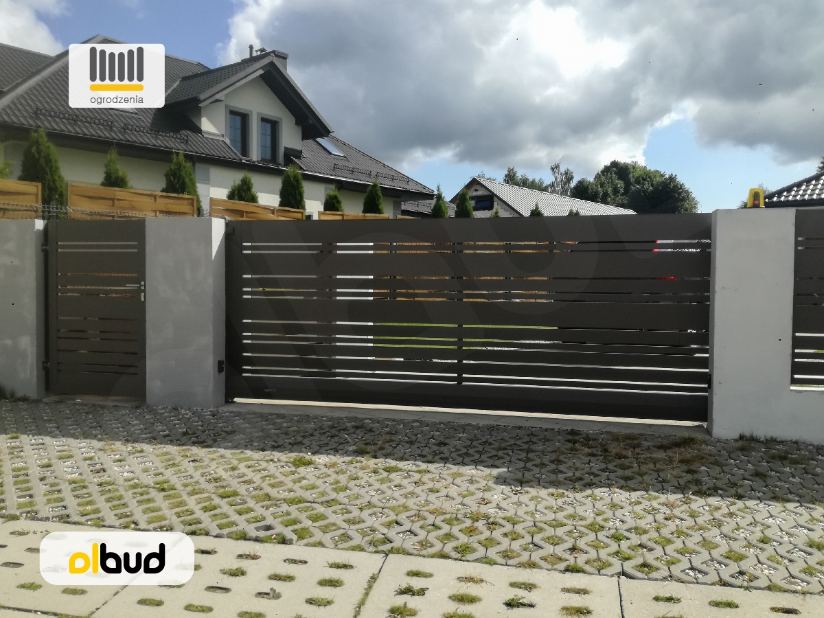 alfen aluminiowe_front ogrodzenia nowoczesnego ogrodzenie aluminiowe 