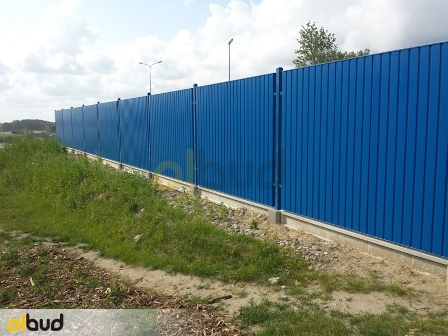 Ogrodzenie wytwórni betonu i mieszanek bitumicznych Skanska Gdańsk 